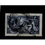 GB 1913 Waterlow Seahorses 10s stamp, SG.402, fine used.