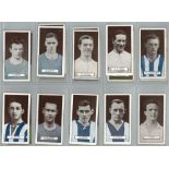 Football - Pattreiouex, Footballers Series, brown captions x 14 & blue captions x 7, G - VG, cat