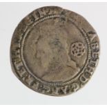 Elizabeth I silver sixpence, Fifth Issue 1578-1582, mm. Latin Cross, 1580-1581 and dated 1582, Spink