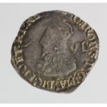 Charles I silver sixpence, Tower Mint under the King, Group D, Class 3a, 4th. Bust, mm. Tun 1636-