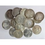 Canada Silver Dollars (20) 1958 to 1967, mixed grade.