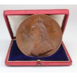 British Commemorative Medal, bronze d.77mm: Golden Jubilee of Queen Victoria 1887, the official