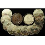 British Commemorative 'Picture Medal', bronze d.74mm: The Battles of The British Army in Portugal,