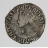 Mary silver groat, reverse reads:- VERITAS, mm. Pomegranate, Spink 2492, full, round, well