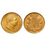 Half Sovereign 1834 GVF/aVF