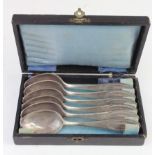 WW2 Boxed Waffen SS Tea Spoon Set.