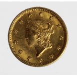 USA gold Dollar 1853 GVF