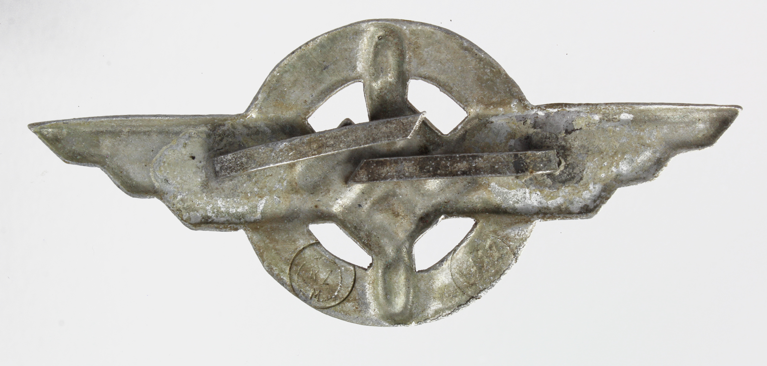 WW2 German Civilian Pilots Cap Badge. - Image 2 of 2