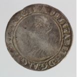 Elizabeth I silver shilling, Second Issue 1560-1561 mm. Cross Crosslet, Spink 2555, full, round,