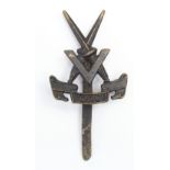 WW2 V-Force Cap Badge.