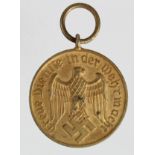 WW2 German Army 12 Year Good Conduct Medal.