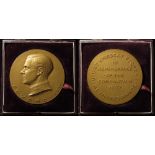British Commemorative Medal, bronze d.80mm: Coronation of Edward VIII 1937 (which never took place),