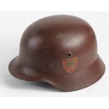 WW2 German Feldherren Halle M40 Helmet. Rim stamped hkp64