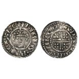 Henry II silver penny short cross issue, Class 1b, Spink 1344, fine portrait, stop before REX but
