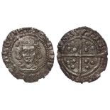 Henry VI, First Reign 1422-1461, Annulet-Trefoil sub-issue, silver penny of Calais, exhibiting a