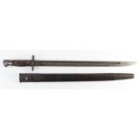 WW2 B.E.F 1907 Pattern SMLE bayonet dated 1938. Maker Wilkinson