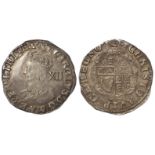 Charles I silver shilling, Tower Mint under the King 1625-1642, mm. Crown 1635-1636, Group D, Type