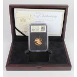 Sovereign 2015 Proof FDC in a "Date Stamp" box with certificate