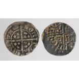 Henry III silver penny long voided cross type, no sceptre, moneyer GILBERT a moneyer of this name