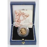 Half Sovereign 1999 Proof FDC boxed as issued