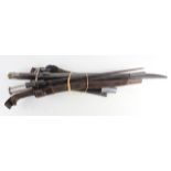 Assorted Bayonets and Scabbards to include SMLE, Carcano, Chassepot, Mosin, SMLE Scabbard and