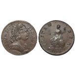 Farthing 1774, S.3775, EF