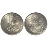 Straits Settlements silver Dollar 1920, KM#33, UNC