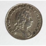 Sixpence 1723 SSC, S.3652, VF