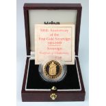 Sovereign 1989 (scarce) Proof FDC boxed as issued