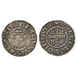 Henry II silver penny short cross issue, Class 1b, Spink 1344, fine portrait, stop before REX, curls