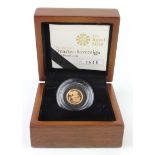 Quarter Sovereign 2011 Proof FDC boxed as issued