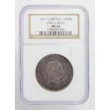 Halfcrown 1817 (BH) NGC slabbed as MS62