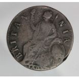 Halfpenny 1697 Fine.