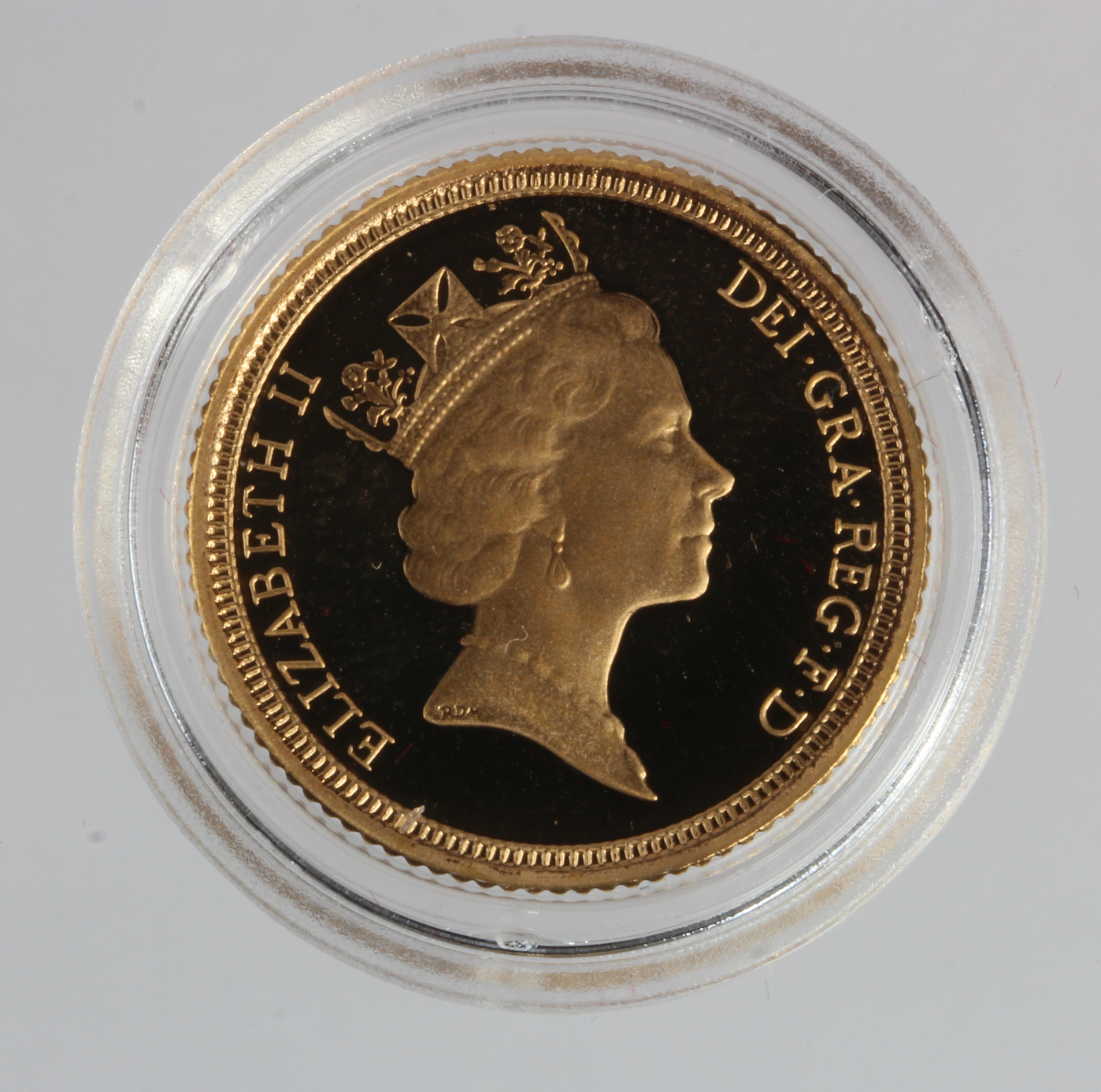 Half Sovereign 1994 Proof FDC in a hard plastic capsule - Image 2 of 2