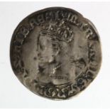 Mary silver groat, reverse reads:- VERITAS, Spink 2492, full, round, well centred, weakness each