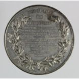 British Commemorative Medal, white metal d.45mm: WWI Jutland Naval Victory 1916, nEF