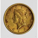 USA gold Dollar 1853 GVF