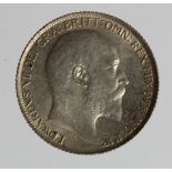 Sixpence 1910 GEF