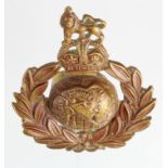 WW2 Royal Marine Commando Cap Badge with hidden escape compass.