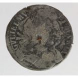 Tin Halfpenny 1690, S.3448, VG, a few edge nicks.