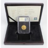 Australia Sovereign 1870 Sydney VF in a "Coin portfolio management" case and box
