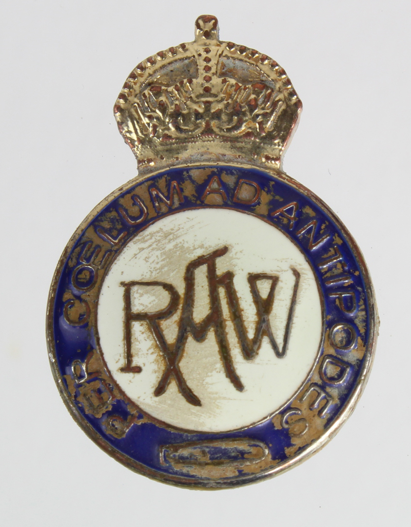 WW1 British Royal Air Ship Works-Worker Lapel Pin.