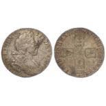 Shilling 1700, S.3516, nEF, lots of carbon speckles.