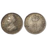 Maundy Fourpence 1703 GVF