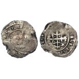 Henry I silver penny, Quadrilateral on Cross Fleury type, BMC XV, Spink 1276, obverse reads:- +hENR[