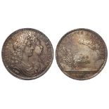 British Commemorative Medal, silver d.35mm: Coronation of William and Mary 1689, the official