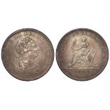 Ireland, George III, Bank of Ireland silver Six Shillings 1804, toned VF, small countermark 'P' 5