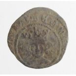 Edward III silver penny, Treaty Period 1361-1369 of London, from the Halesworth, Suffolk Hoard found