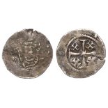Henry II silver penny, Cross-Crosslets or Tealby type, Class F1, legends flat, Ex. DNW Auction