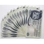 Scotland, Royal Bank of Scotland 5 Pounds (15) dated 1969 & 1970 (PMS RB70 & RB71, Pick330 & 335)